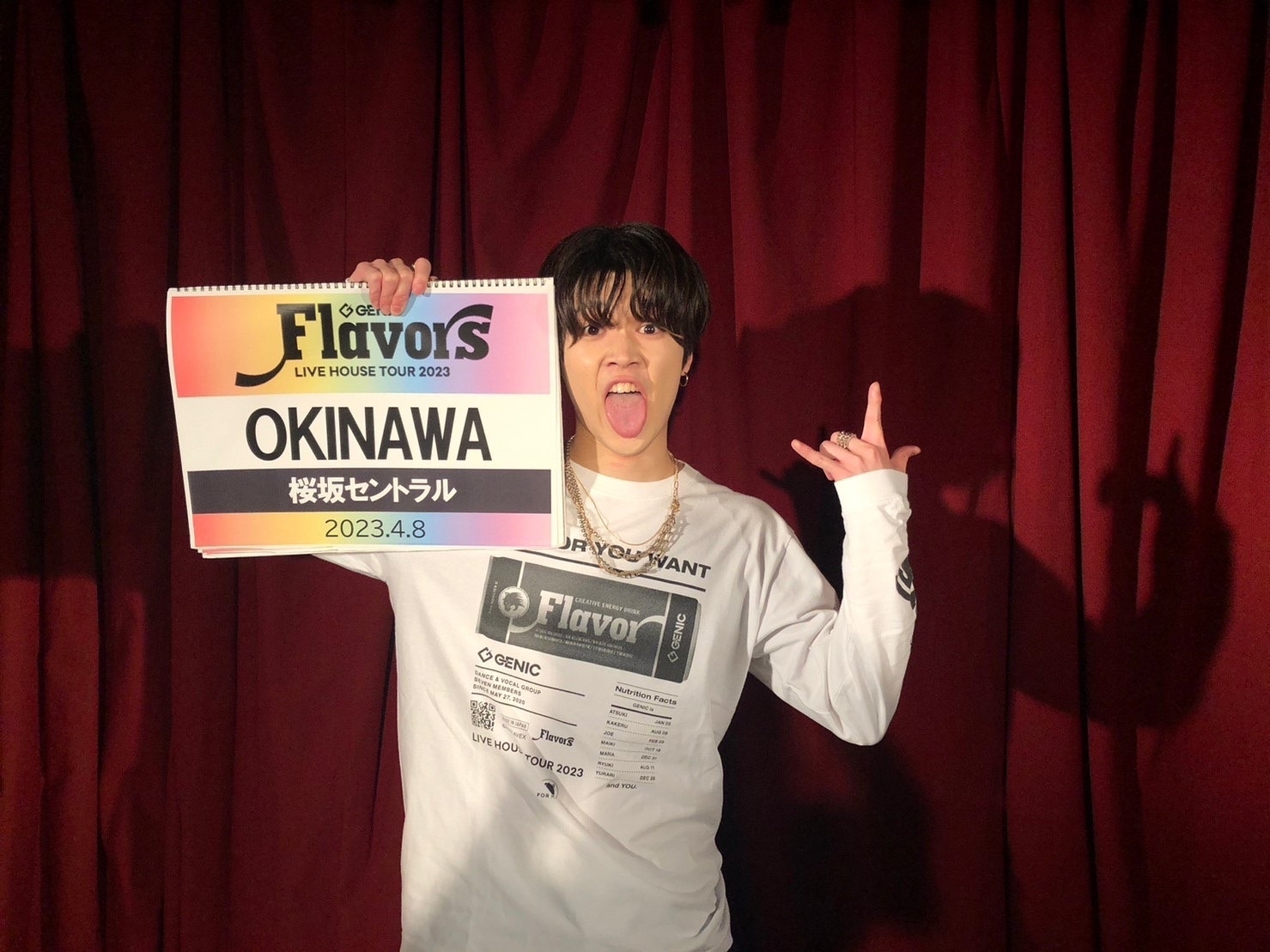 【GENIC LIVE HOUSE TOUR 2023 -Flavors-】沖縄公演！