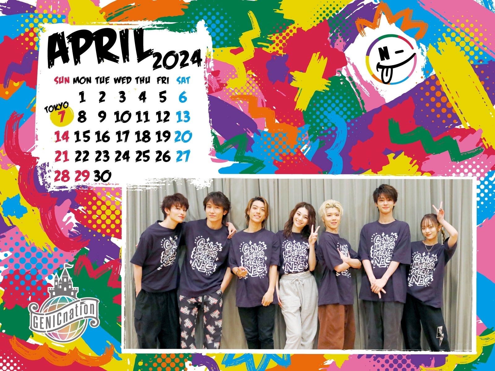 SPECIALカレンダー（2024年4月）