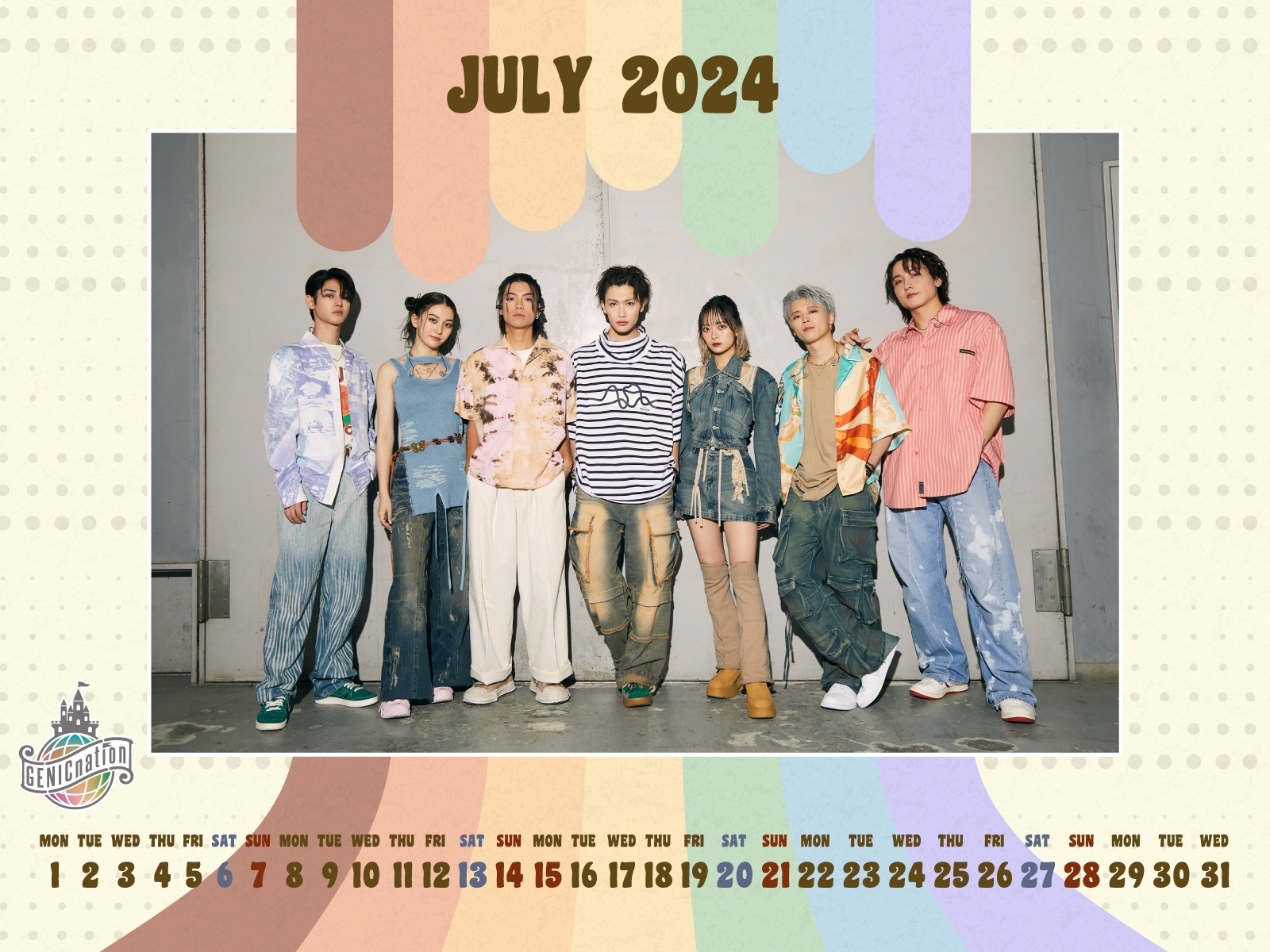 SPECIALカレンダー（2024年7月）